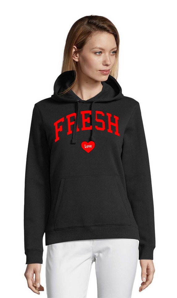 Blondie & Brownie Hoodie Unisex Damen Fresh Love Hip Hop Casual Print Sweatshirt mit Kapuze Blondie & Brownie Hoodie Unisex Damen Fresh Love Hip Hop Casual Print Sweatshirt mit Kapuze von Blondie & Brownie