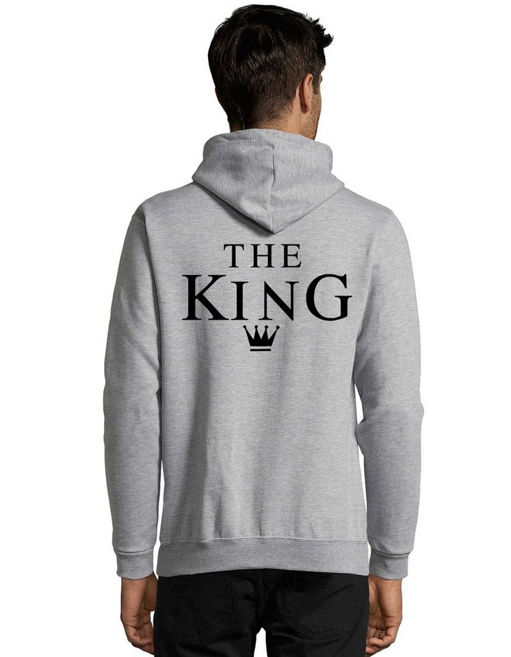 Blondie & Brownie Hoodie Unisex Paar Pärchen Pullover The King His Queen Valentin Bff Friends mit Kapuze, Kängurutasche Blondie & Brownie Hoodie Unisex Paar Pärchen Pullover The King His Queen Valentin Bff Friends mit Kapuze, Kängurutasche von Blondie & Brownie