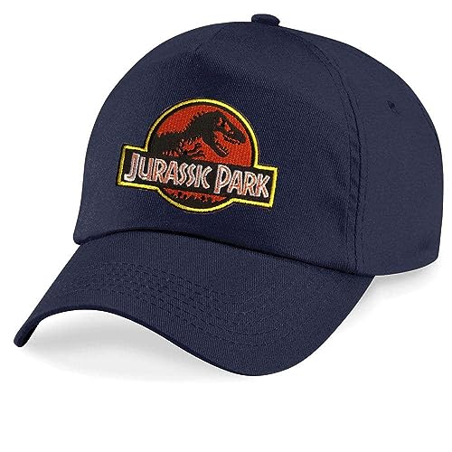 Blondie & Brownie Kinder Baseball Cap, Jurassic, Navyblau von Blondie & Brownie