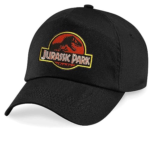 Blondie & Brownie Kinder Baseball Cap, Jurassic, Schwarz von Blondie & Brownie