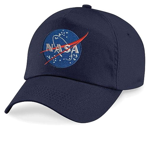 Blondie & Brownie Kinder Baseball Cap, NASA, Navyblau von Blondie & Brownie