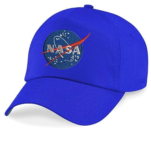 Blondie & Brownie Kinder Baseball Cap, NASA, Royalblau von Blondie & Brownie