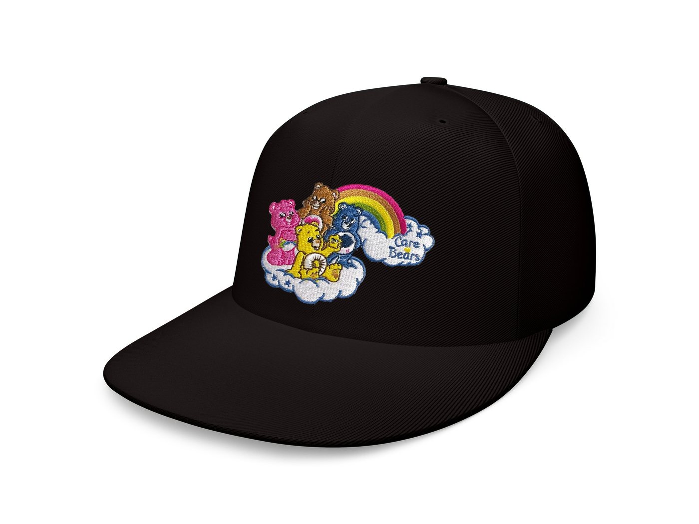 Blondie & Brownie Snapback Cap Unisex Erwachsene Glücksbärchis Care Bears Stick Patch von Blondie & Brownie