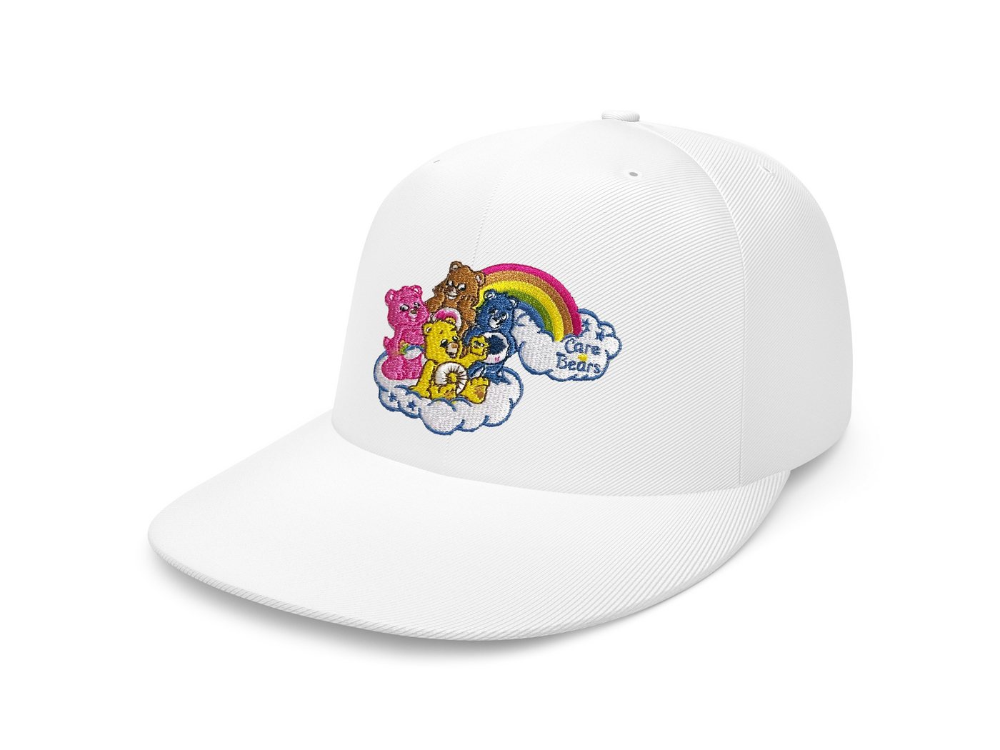 Blondie & Brownie Snapback Cap Unisex Erwachsene Glücksbärchis Care Bears Stick Patch von Blondie & Brownie