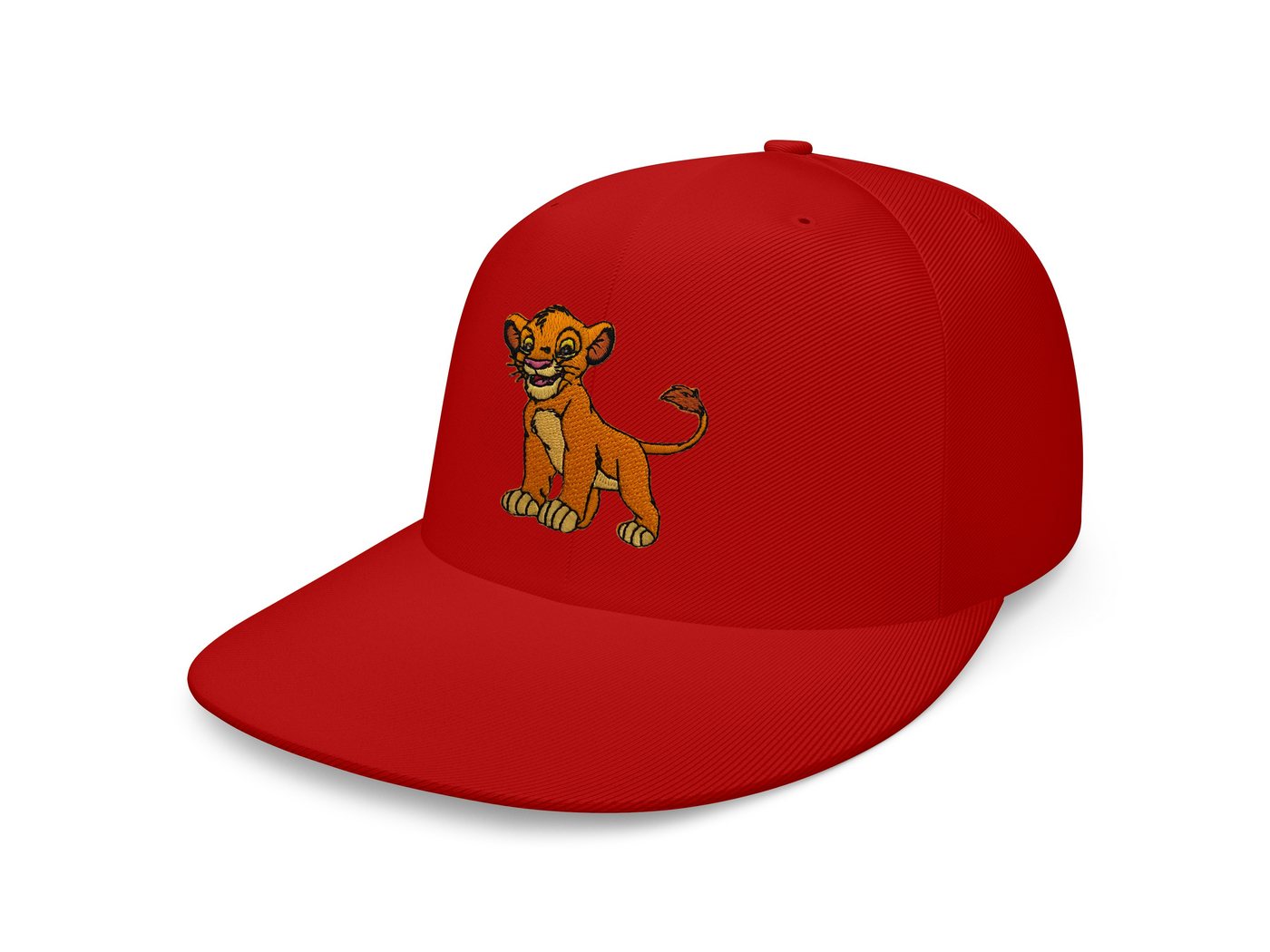 Blondie & Brownie Snapback Cap Unisex Erwachsene Simba Stick Patch Lion König der Löwen Nala One Size von Blondie & Brownie