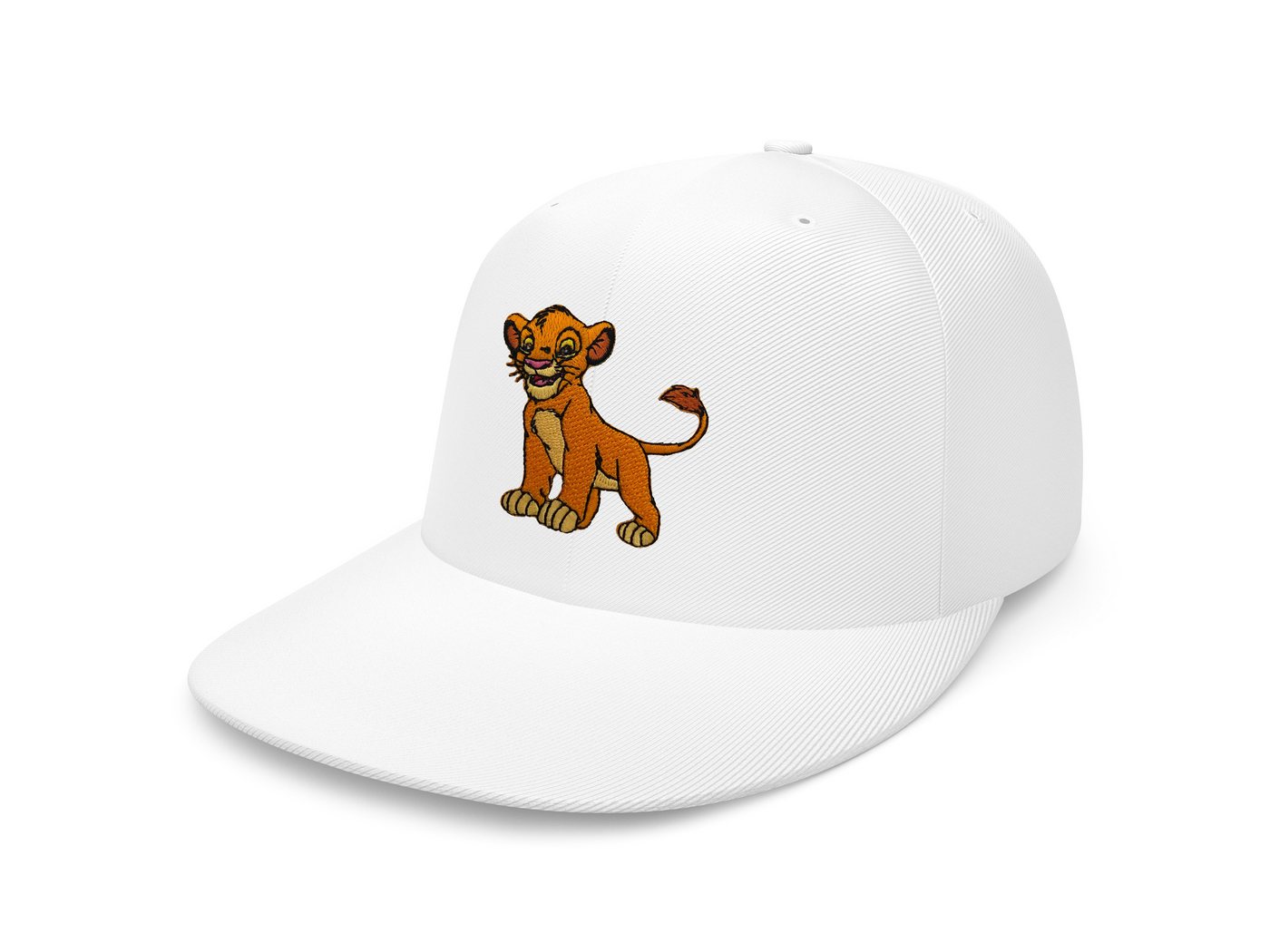 Blondie & Brownie Snapback Cap Unisex Erwachsene Simba Stick Patch Lion König der Löwen Nala One Size von Blondie & Brownie