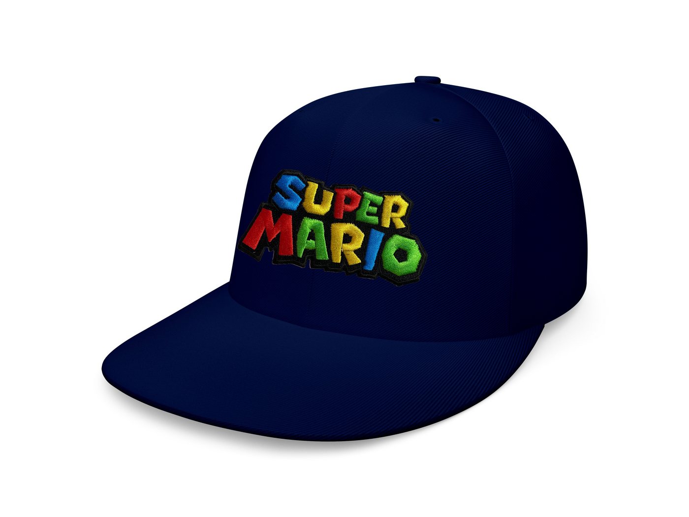 Blondie & Brownie Snapback Cap Unisex Erwachsene Super Mario Stick Patch Luigi Retro Konsole Snapback von Blondie & Brownie