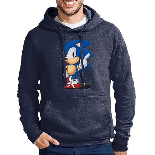 Blondie & Brownie Sonic Hoodie Navyblau Gr.L von Blondie & Brownie