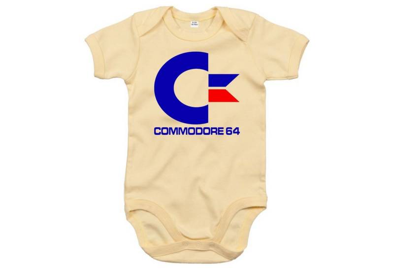 Blondie & Brownie Strampler Kinder Baby Commodore 64 Konsole Amige Super Retro von Blondie & Brownie