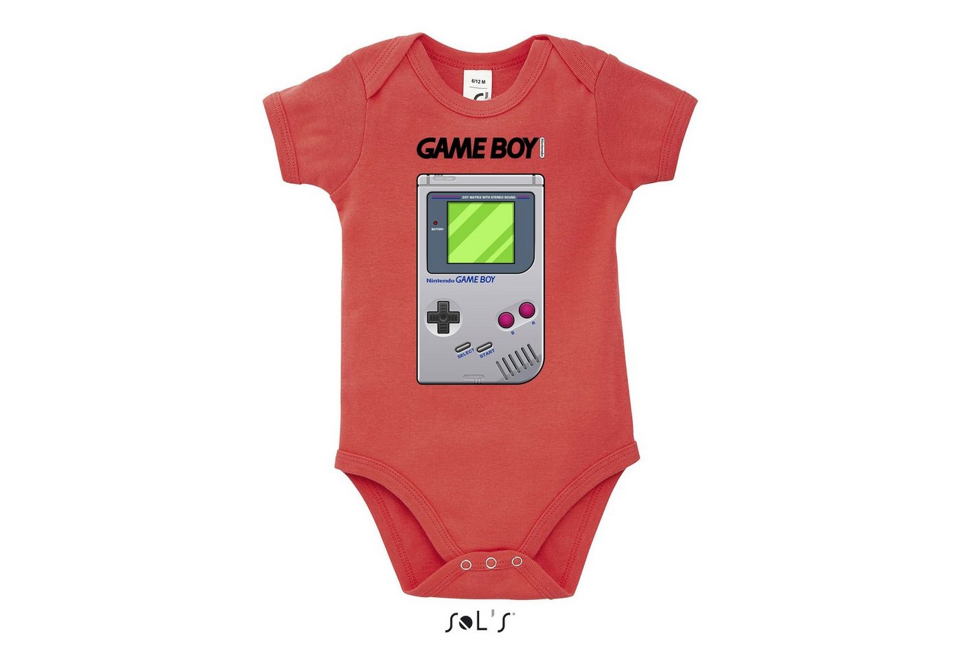 Blondie & Brownie Strampler Kinder Baby Game Boy Retro Nintendo Konsole Logo Gamer Blondie & Brownie Strampler Kinder Baby Game Boy Retro Nintendo Konsole Logo Gamer von Blondie & Brownie