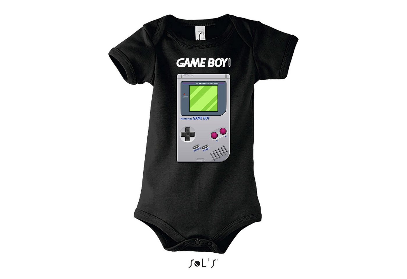 Blondie & Brownie Strampler Kinder Baby Game Boy Retro Nintendo Konsole Logo Gamer Blondie & Brownie Strampler Kinder Baby Game Boy Retro Nintendo Konsole Logo Gamer von Blondie & Brownie