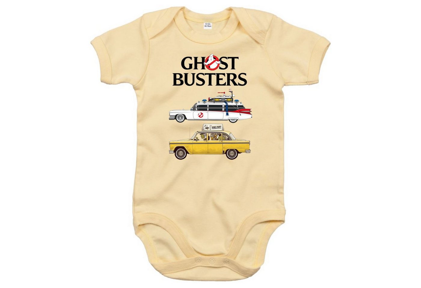 Blondie & Brownie Strampler Kinder Baby Ghostbusters Cars Auto Geisterjäger Geister Film Ghost von Blondie & Brownie