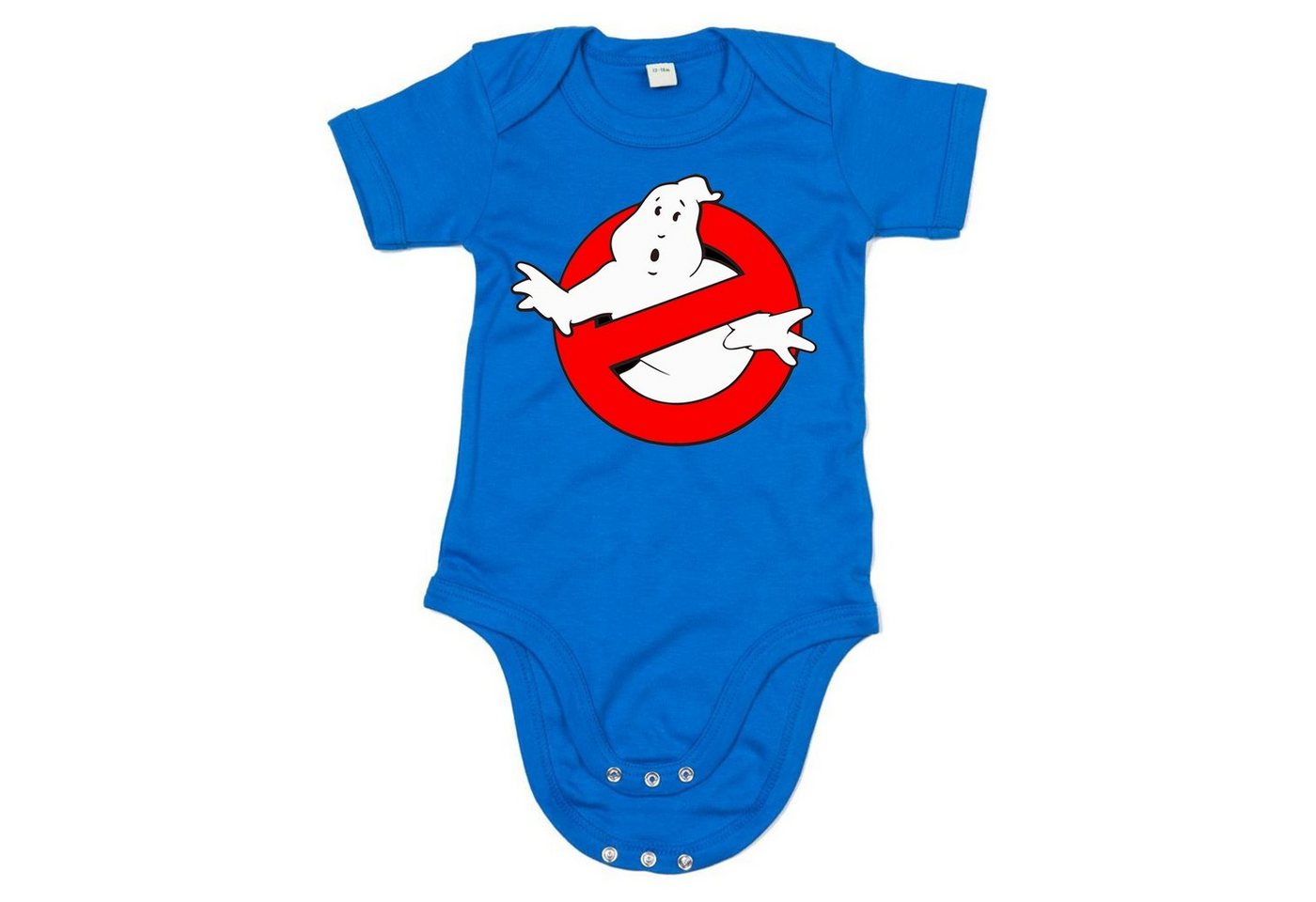 Blondie & Brownie Strampler Kinder Baby Ghostbusters Ghost Geister Geisterjäger mit Druckknopf von Blondie & Brownie