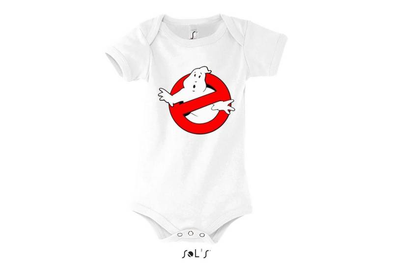 Blondie & Brownie Strampler Kinder Baby Ghostbusters Ghost Geister Geisterjäger mit Druckknopf von Blondie & Brownie