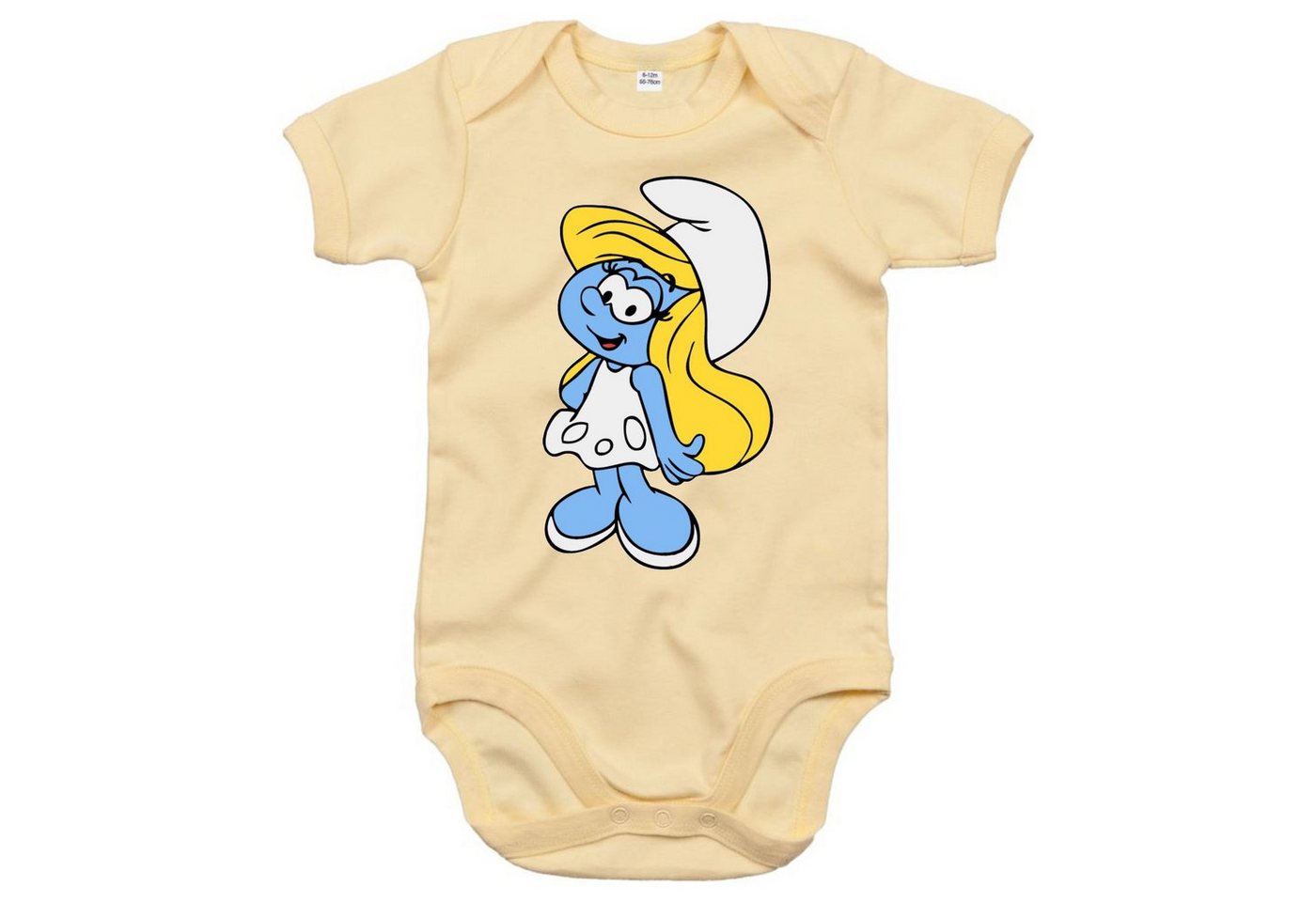 Blondie & Brownie Strampler Kinder Baby Schlumpfine Schlümpfe Papa Schlumpf Schlumpfhausen Smurf von Blondie & Brownie