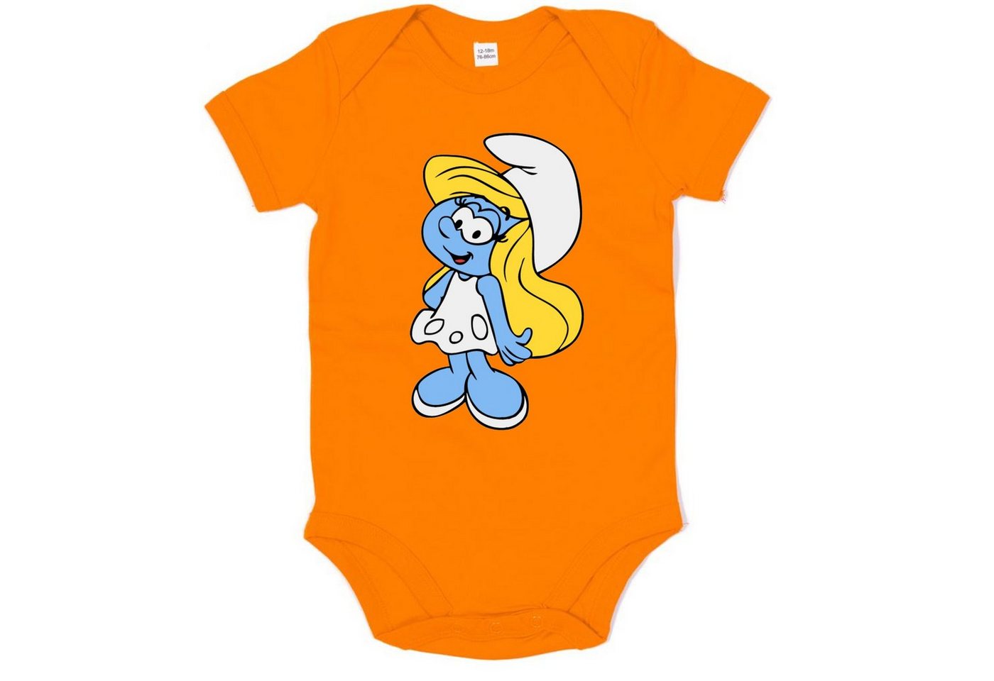 Blondie & Brownie Strampler Kinder Baby Schlumpfine Schlümpfe Papa Schlumpf Schlumpfhausen Smurf von Blondie & Brownie