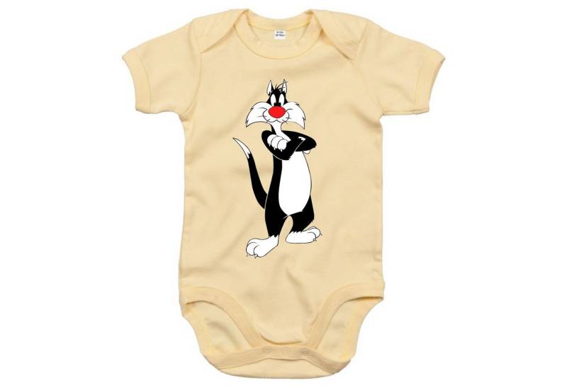 Blondie & Brownie Strampler Kinder Baby Silvester Tweety Looney Cartoon Daffy Duck von Blondie & Brownie