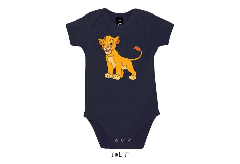 Blondie & Brownie Strampler Kinder Simba Baby mit Druckknopf von Blondie & Brownie