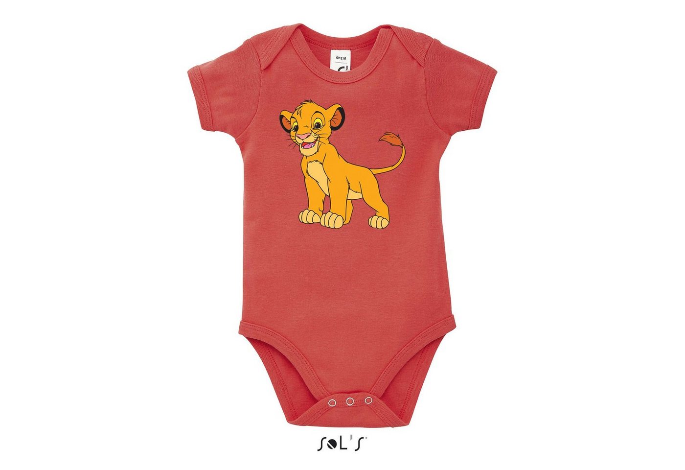 Blondie & Brownie Strampler Kinder Simba Baby mit Druckknopf von Blondie & Brownie