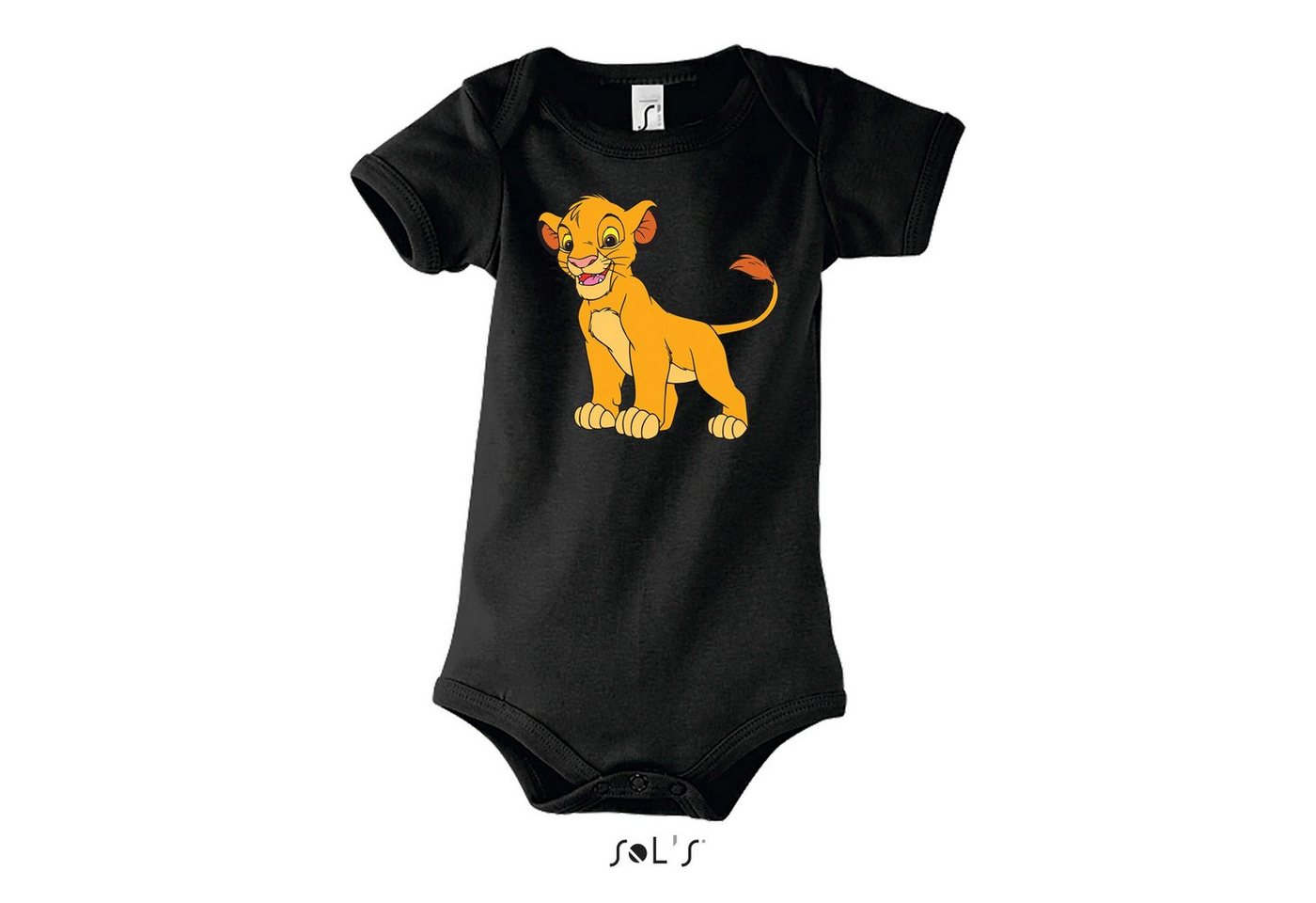 Blondie & Brownie Strampler Kinder Simba Baby mit Druckknopf von Blondie & Brownie