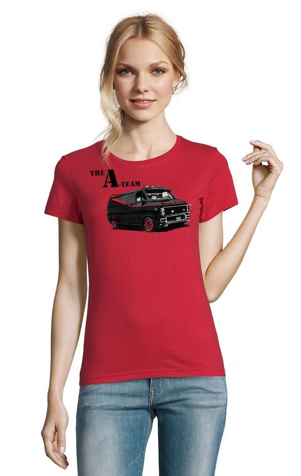 Blondie & Brownie T-Shirt Damen A Team Van Murdock Hannibal Mr.T Blondie & Brownie T-Shirt Damen A Team Van Murdock Hannibal Mr.T von Blondie & Brownie