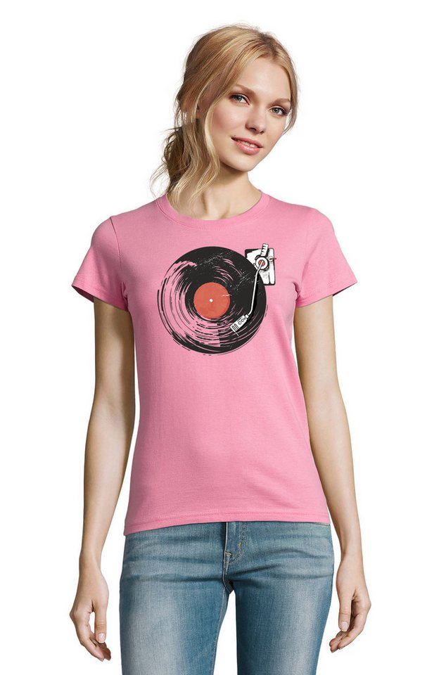 Blondie & Brownie T-Shirt Damen CD Record Schallplatte Spiel Musik Print Motiv in vielen Farben Blondie & Brownie T-Shirt Damen CD Record Schallplatte Spiel Musik Print Motiv in vielen Farben von Blondie & Brownie