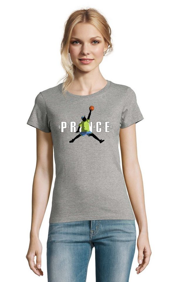 Blondie & Brownie T-Shirt Damen Fresh Prince Bel Air Basketball von Blondie & Brownie