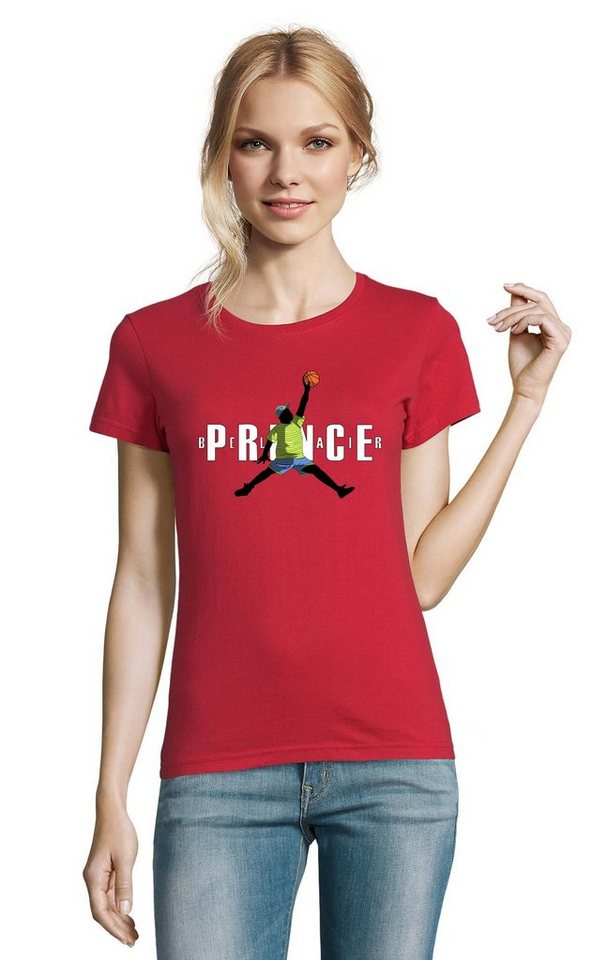 Blondie & Brownie T-Shirt Damen Fresh Prince Bel Air Basketball von Blondie & Brownie