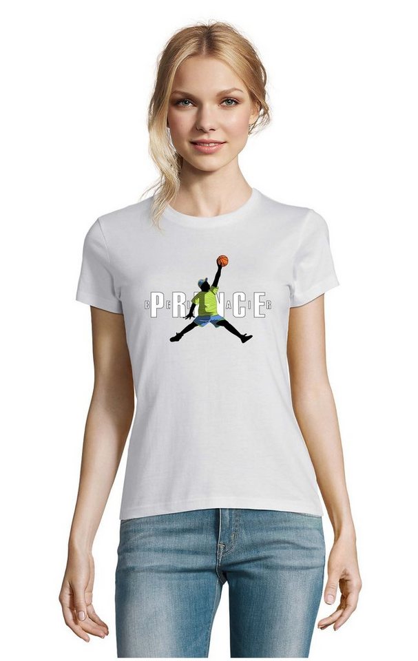 Blondie & Brownie T-Shirt Damen Fresh Prince Bel Air Basketball von Blondie & Brownie