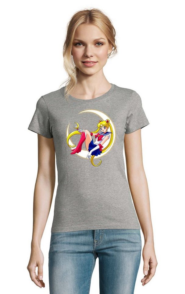 Blondie & Brownie T-Shirt Damen Fun Comic Sailor Moon Anime Manga Blondie & Brownie T-Shirt Damen Fun Comic Sailor Moon Anime Manga von Blondie & Brownie