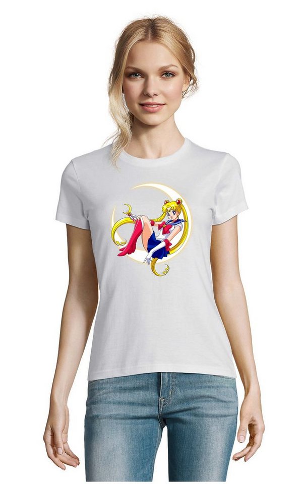 Blondie & Brownie T-Shirt Damen Fun Comic Sailor Moon Anime Manga von Blondie & Brownie