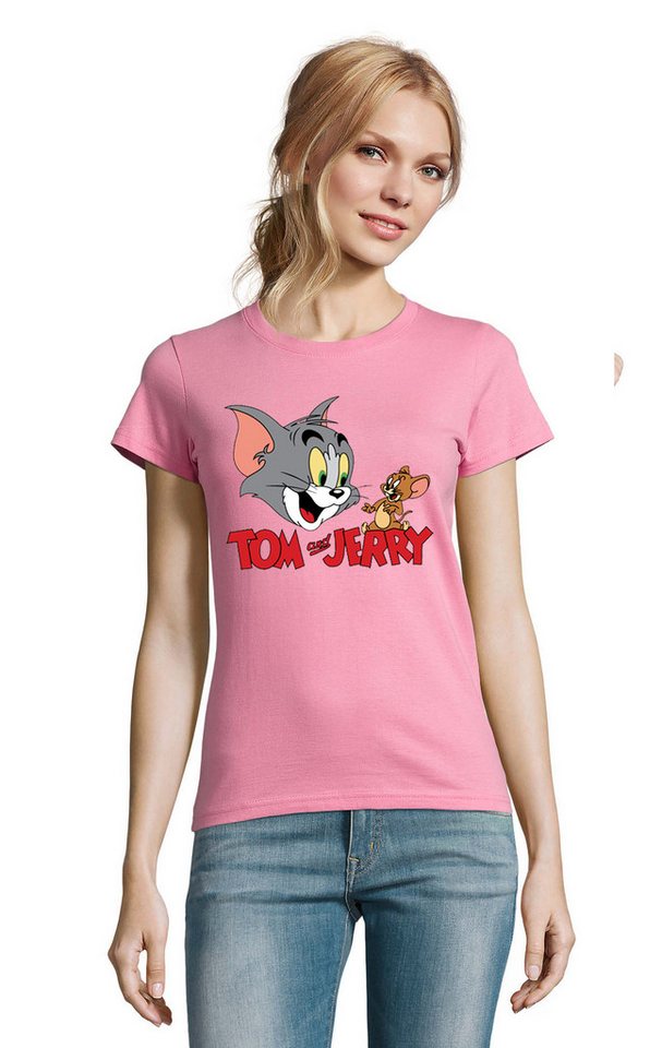 Blondie & Brownie T-Shirt Damen Fun Fan Tom Jerry Katze Maús Cartoon Comic in vielen Farben von Blondie & Brownie