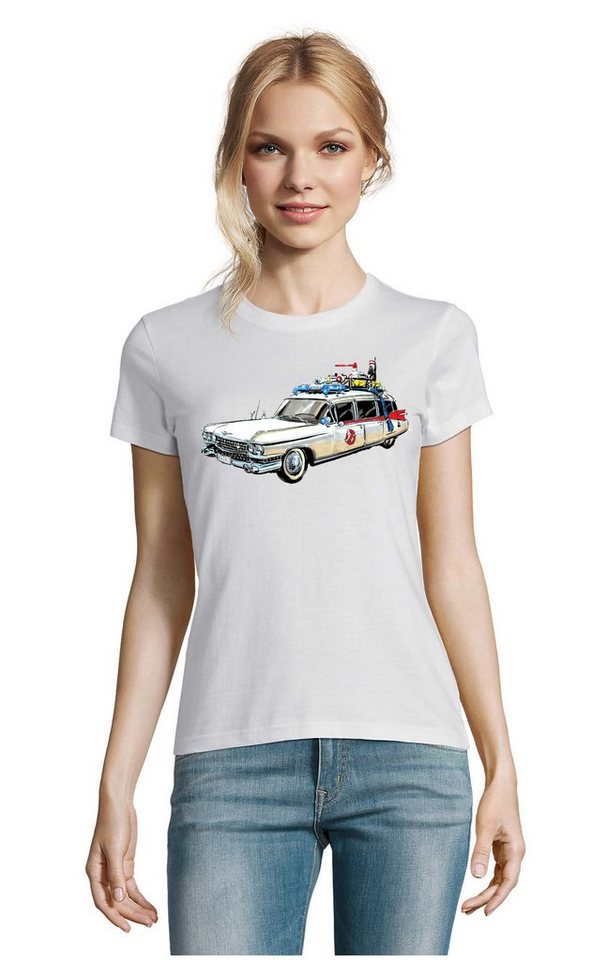 Blondie & Brownie T-Shirt Damen Ghostbusters Cars Auto Geisterjäger Geister Film Ghost Blondie & Brownie T-Shirt Damen Ghostbusters Cars Auto Geisterjäger Geister Film Ghost von Blondie & Brownie