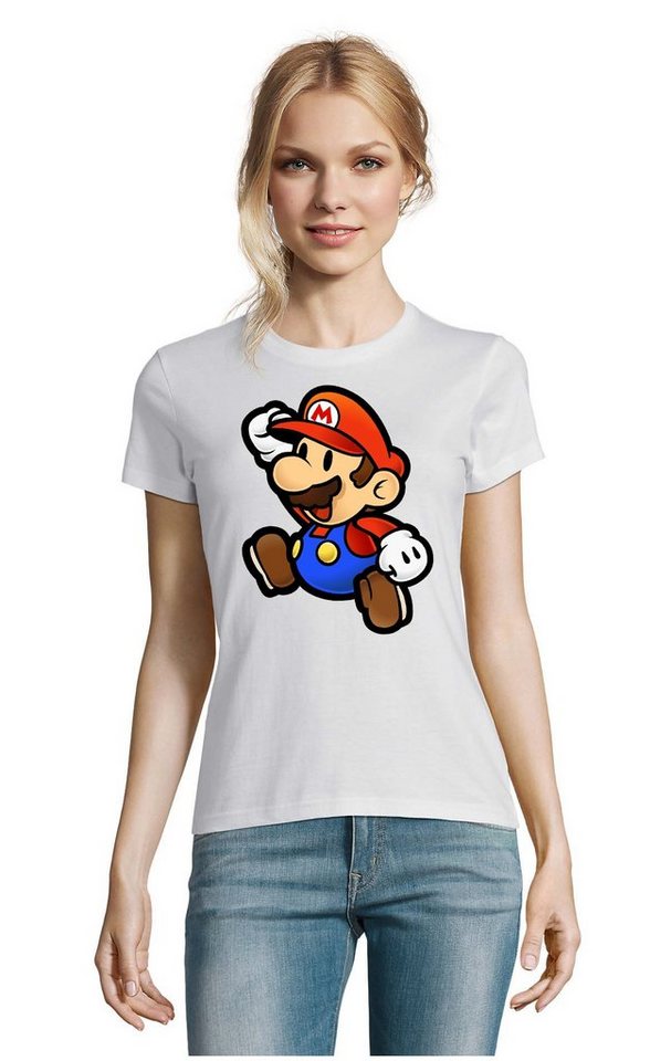 Blondie & Brownie T-Shirt Damen Mario Retro Super Gaming Luigi Yoshi Super Blondie & Brownie T-Shirt Damen Mario Retro Super Gaming Luigi Yoshi Super von Blondie & Brownie