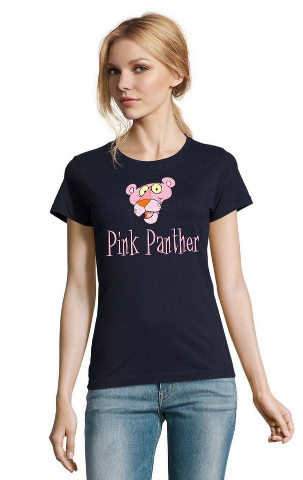 Blondie & Brownie T-Shirt Damen Pink Panther Rosarote Inspector Comic Cartoon von Blondie & Brownie