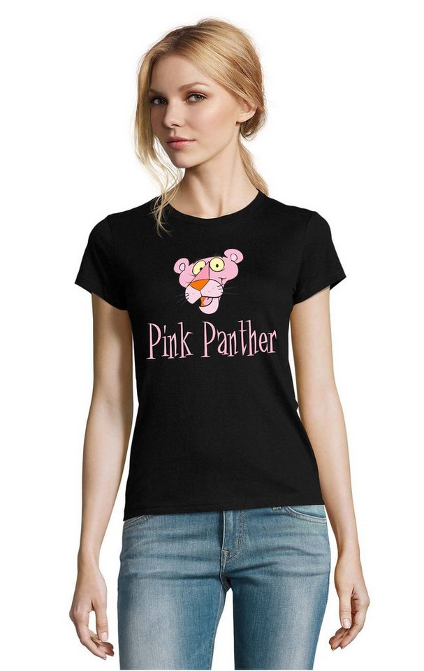 Blondie & Brownie T-Shirt Damen Pink Panther Rosarote Inspector Comic Cartoon von Blondie & Brownie