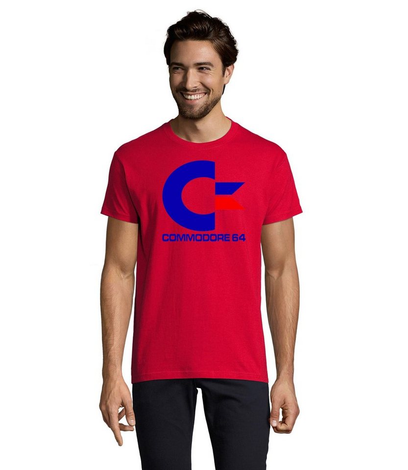 Blondie & Brownie T-Shirt Herren Commodore 64 Konsole Amige Super Retro Blondie & Brownie T-Shirt Herren Commodore 64 Konsole Amige Super Retro von Blondie & Brownie