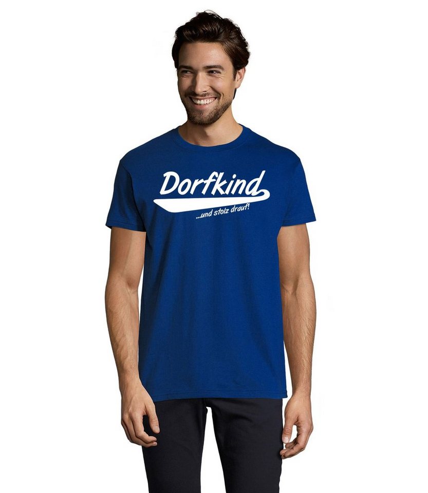 Blondie & Brownie T-Shirt Herren Dorfkind und stolz drauf! von Blondie & Brownie