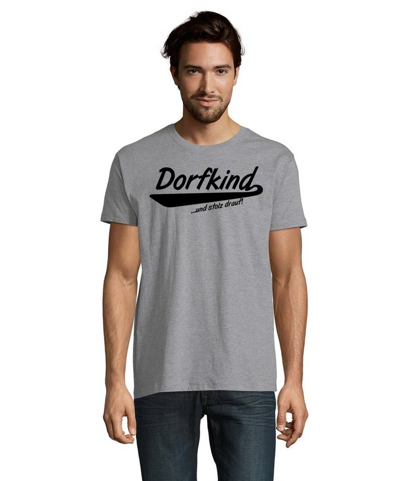 Blondie & Brownie T-Shirt Herren Dorfkind und stolz drauf! von Blondie & Brownie