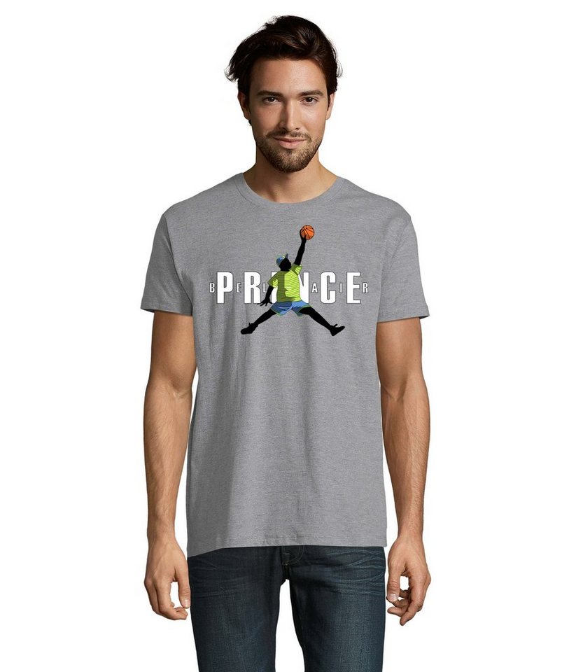Blondie & Brownie T-Shirt Herren Fresh Prince Bel Air Basketball von Blondie & Brownie