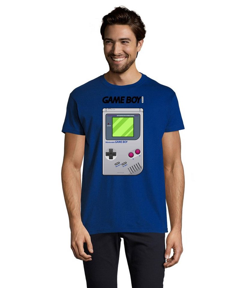 Blondie & Brownie T-Shirt Herren Game Boy Retro Nintendo Konsole Gamer Gaming von Blondie & Brownie