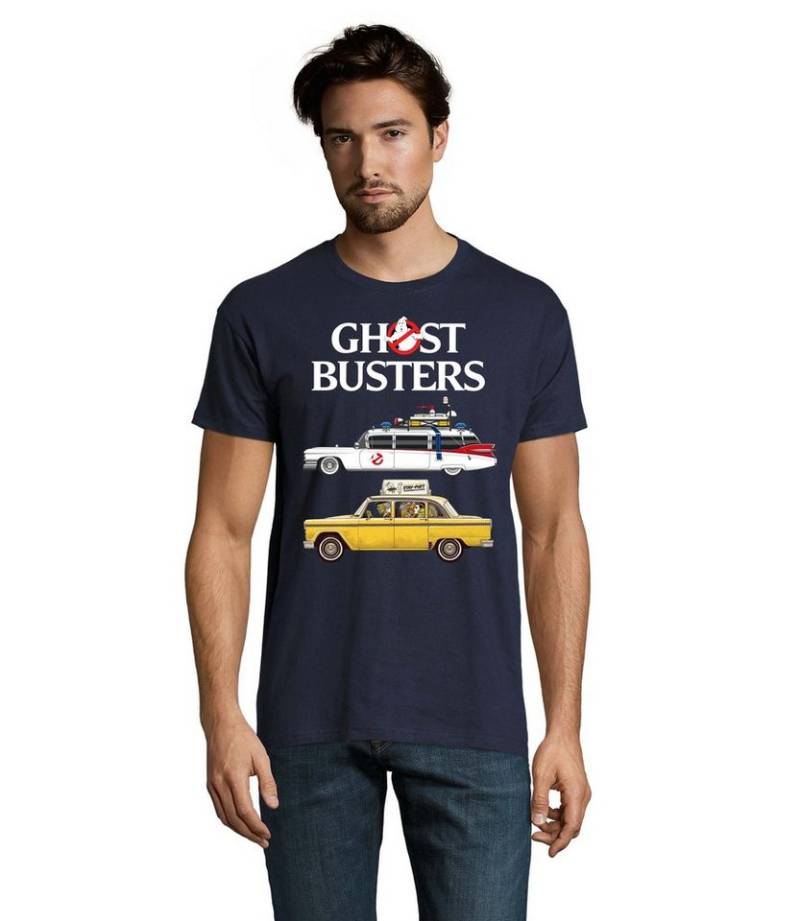 Blondie & Brownie T-Shirt Herren Ghostbusters Cars Auto Geisterjäger Geister Film Ghost von Blondie & Brownie