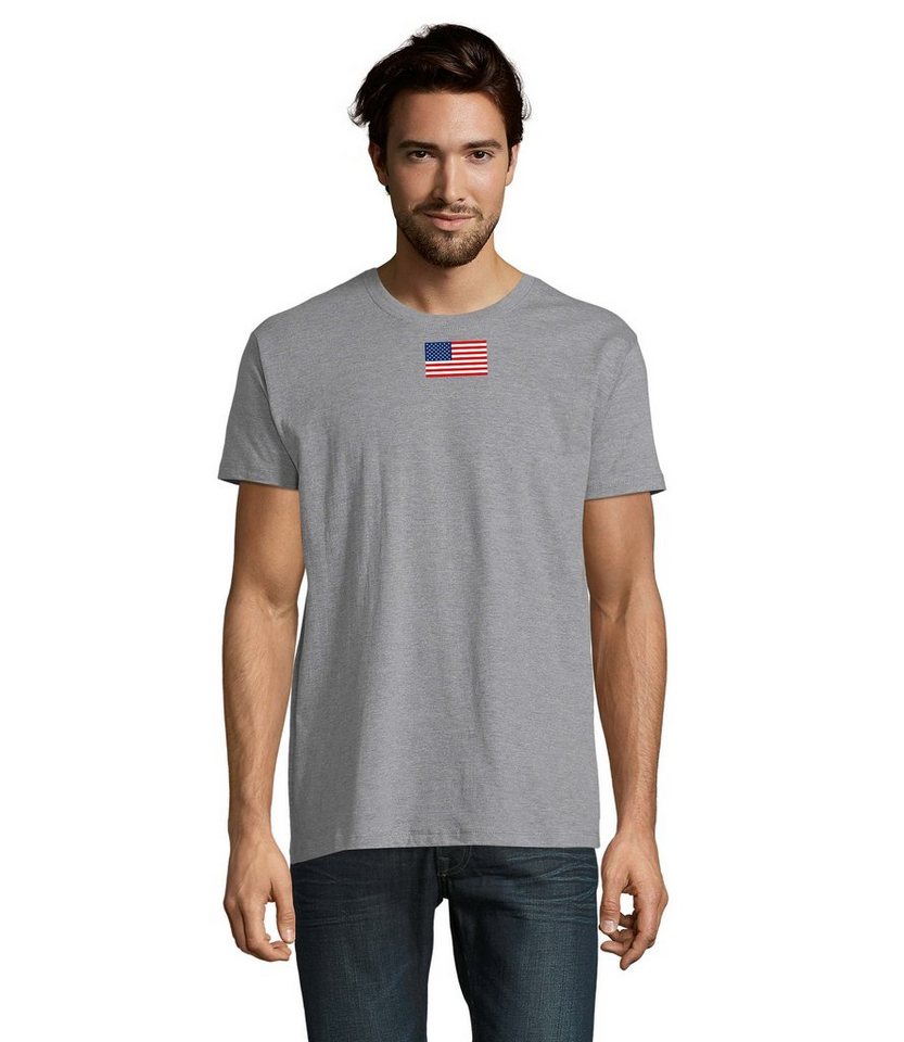 Blondie & Brownie T-Shirt Herren Nartion USA Vereinigte Staaten von Amerika Army Air Force von Blondie & Brownie