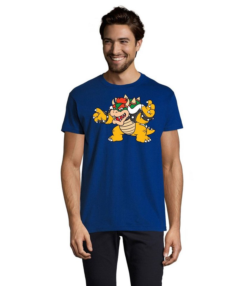 Blondie & Brownie T-Shirt Herren Mario Yoshi Luigi Game Gamer Gaming Konsole Retro von Blondie & Brownie