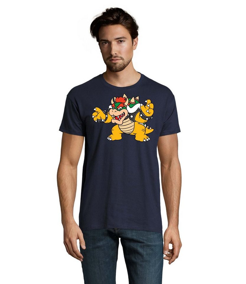 Blondie & Brownie T-Shirt Herren Mario Yoshi Luigi Game Gamer Gaming Konsole Retro von Blondie & Brownie