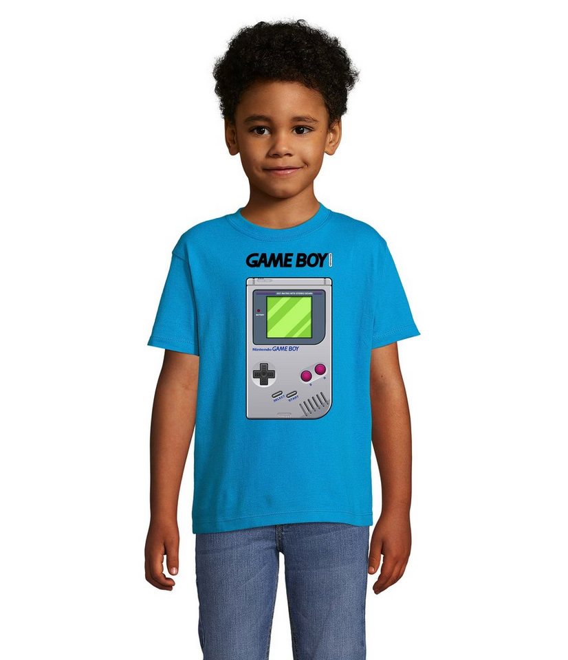 Blondie & Brownie T-Shirt Kinder Game Boy Retro Nintendo Konsole Gaming Konsole von Blondie & Brownie