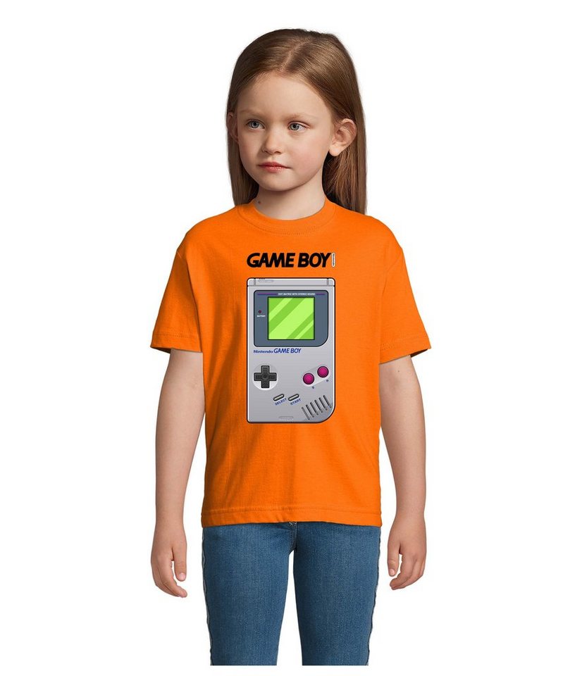 Blondie & Brownie T-Shirt Kinder Game Boy Retro Nintendo Konsole Gaming Konsole von Blondie & Brownie