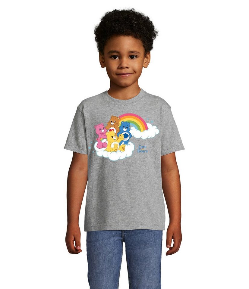 Blondie & Brownie T-Shirt Kinder Glücksbärchis Care Bears Hab-Dich-lieb Bärchis Wolkenland von Blondie & Brownie