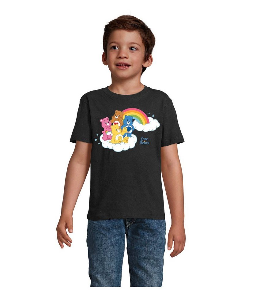 Blondie & Brownie T-Shirt Kinder Glücksbärchis Care Bears Hab-Dich-lieb Bärchis Wolkenland von Blondie & Brownie