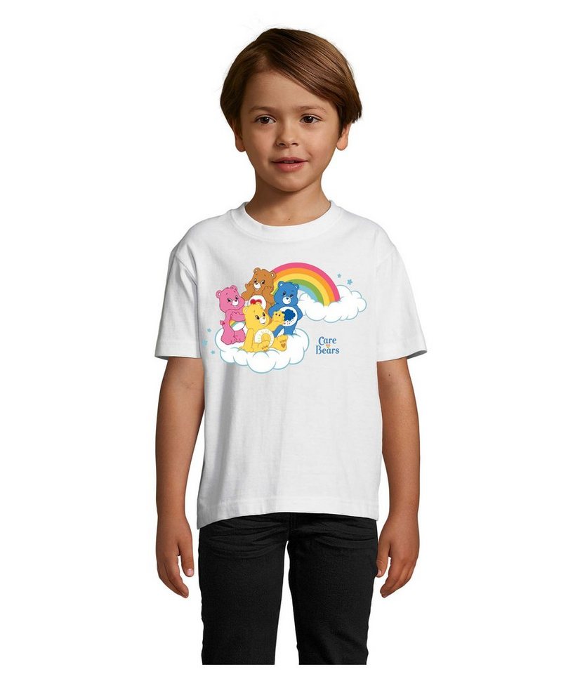 Blondie & Brownie T-Shirt Kinder Glücksbärchis Care Bears Hab-Dich-lieb Bärchis Wolkenland von Blondie & Brownie